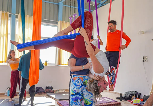 Aerial Yoga TTC aerial yoga teacher training rishikesh 2