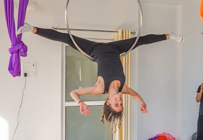 Aerial Yoga TTC aerial yoga teacher training rishikesh 6