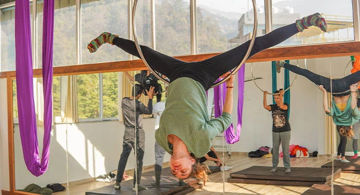 Aerial Yoga TTC aerial yoga teacher training rishikesh top1