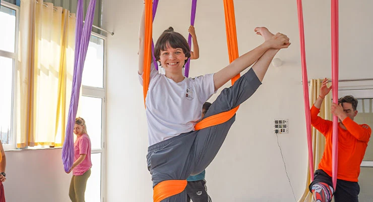 Aerial Yoga TTC aerial yoga teacher training rishikesh top3