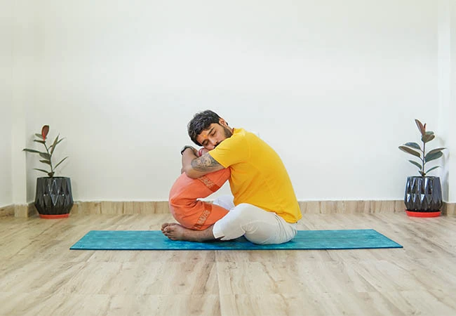 Yin Yoga TTC supported butterfly 2