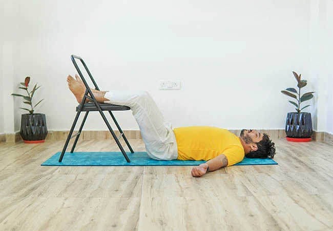 Yin Yoga TTC relaxation pose